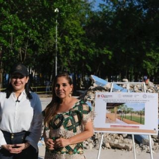 Rehabilitación del Parque Villas del Sol, para beneficio de 45 mil vecinos en Playa del Carmen