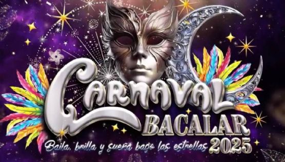 ¡Baila y brilla! Bacalar se ilumina con presentación de cartelera para el Carnaval Cósmico 2025