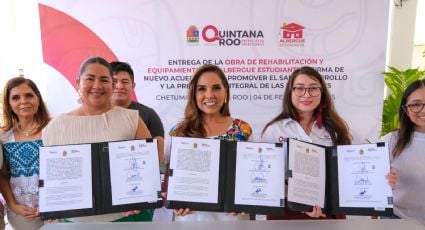 Entrega Mara Lezama renovado Albergue Estudiantil en la capital del estado tras ser rescatado del abandono