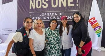 Ana Paty Peralta atiende oportunamente a cancunenses en "Jornada de Atención Ciudadana"